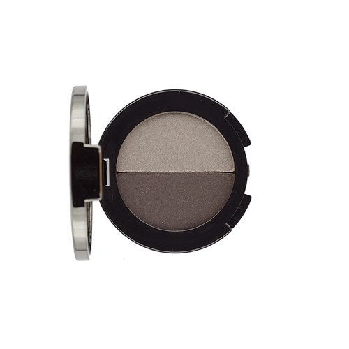Duo Expression Eye Shadow - Cemented (Gunmetal Grey Shimmer | Silver Shimmer)